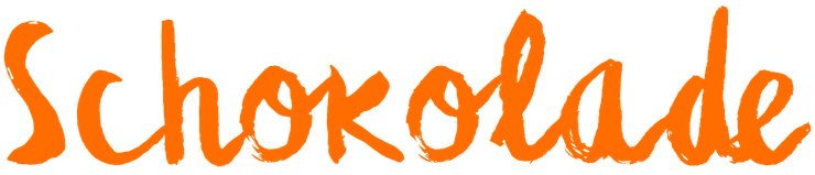 Kredowy napis „czekoladowe”